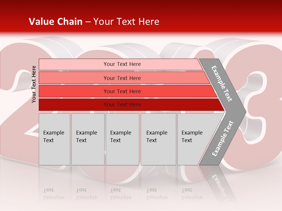 Steigung Grau Forschung PowerPoint Template