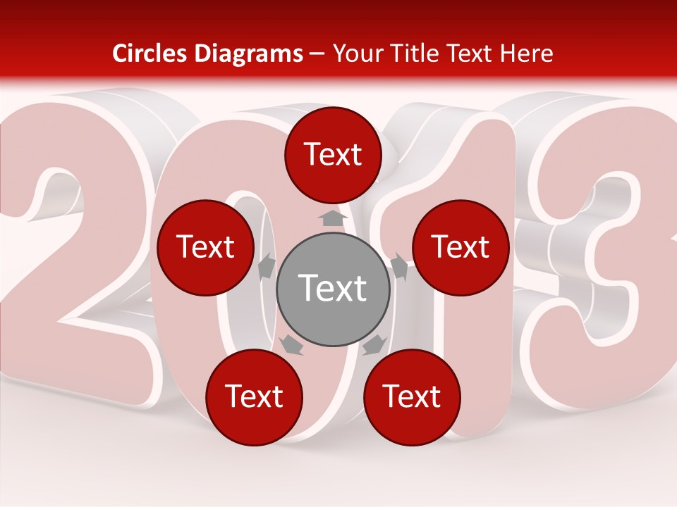 Steigung Grau Forschung PowerPoint Template