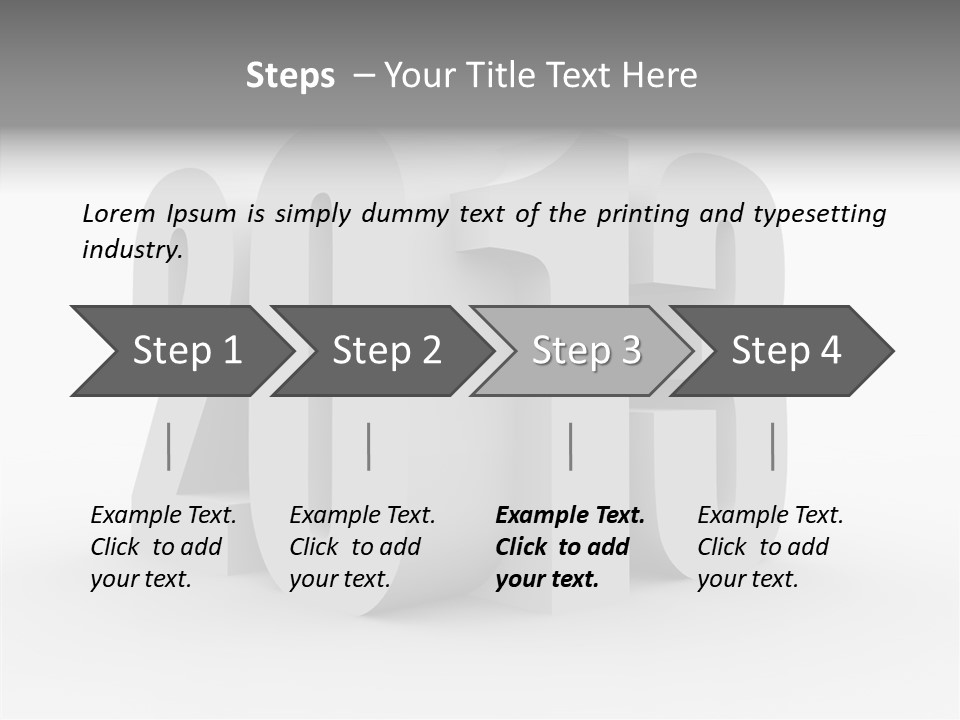 Zukunft Zeit Zweitausenddreizehn PowerPoint Template