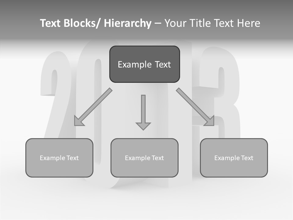 Zukunft Zeit Zweitausenddreizehn PowerPoint Template