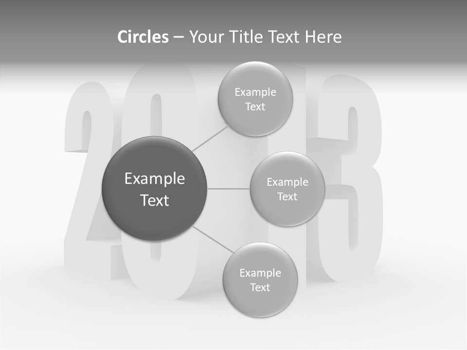Zukunft Zeit Zweitausenddreizehn PowerPoint Template