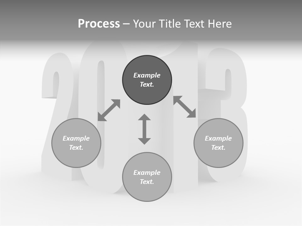 Zukunft Zeit Zweitausenddreizehn PowerPoint Template