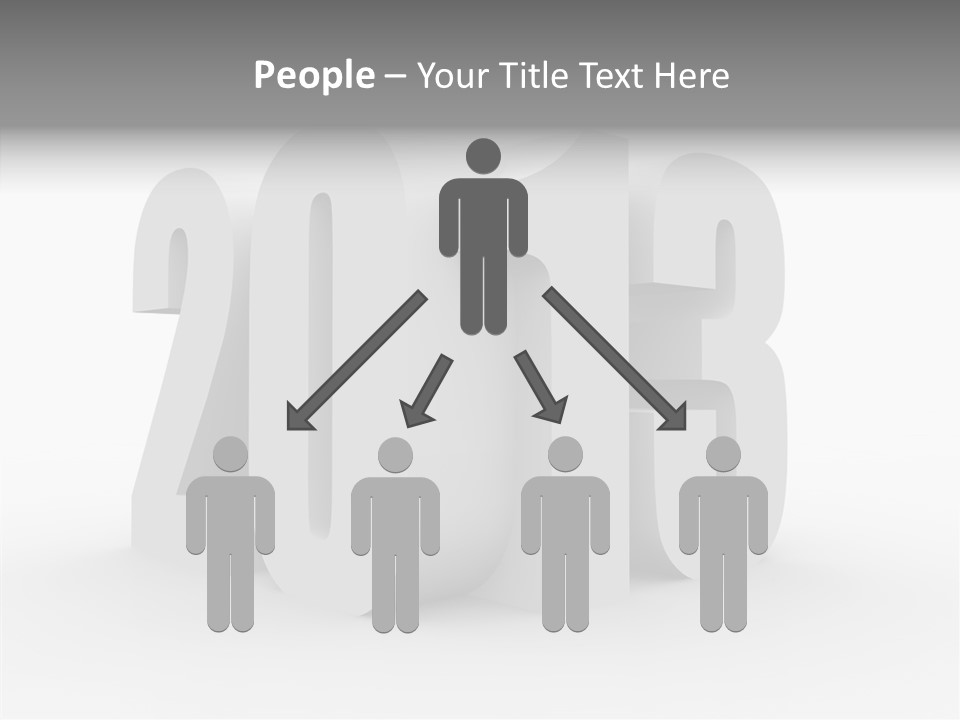 Zukunft Zeit Zweitausenddreizehn PowerPoint Template