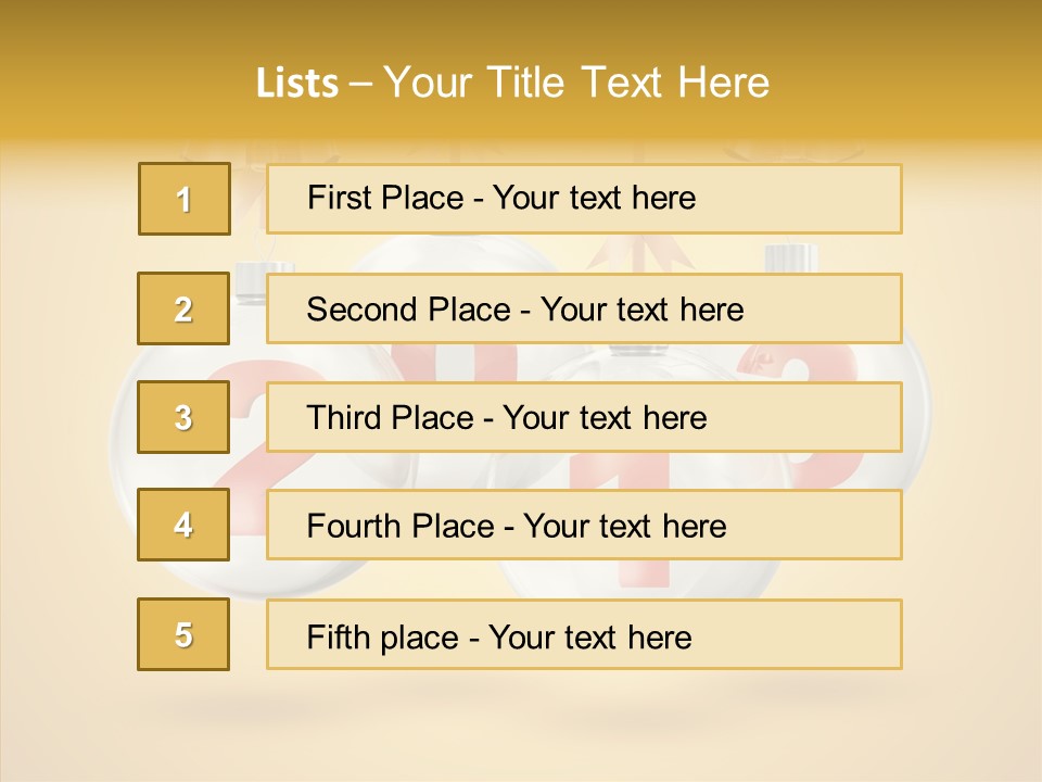 Event Date Glass PowerPoint Template