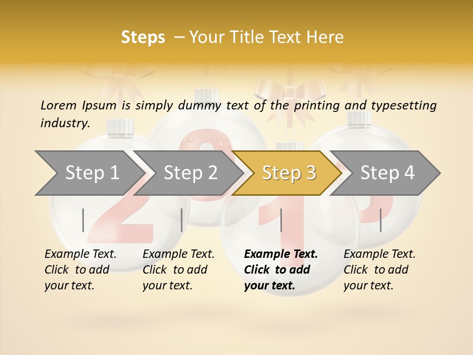 Event Date Glass PowerPoint Template