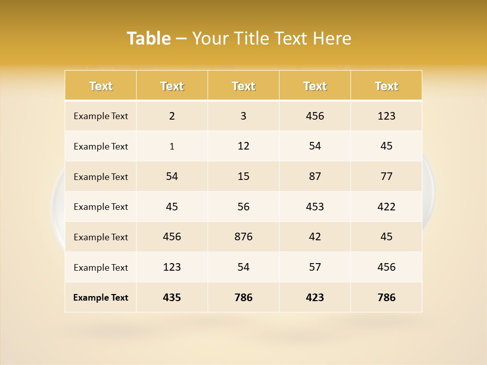 Event Date Glass PowerPoint Template