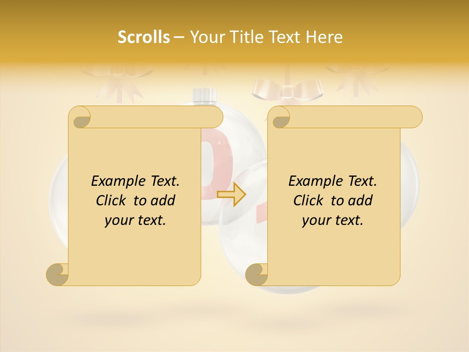 Event Date Glass PowerPoint Template