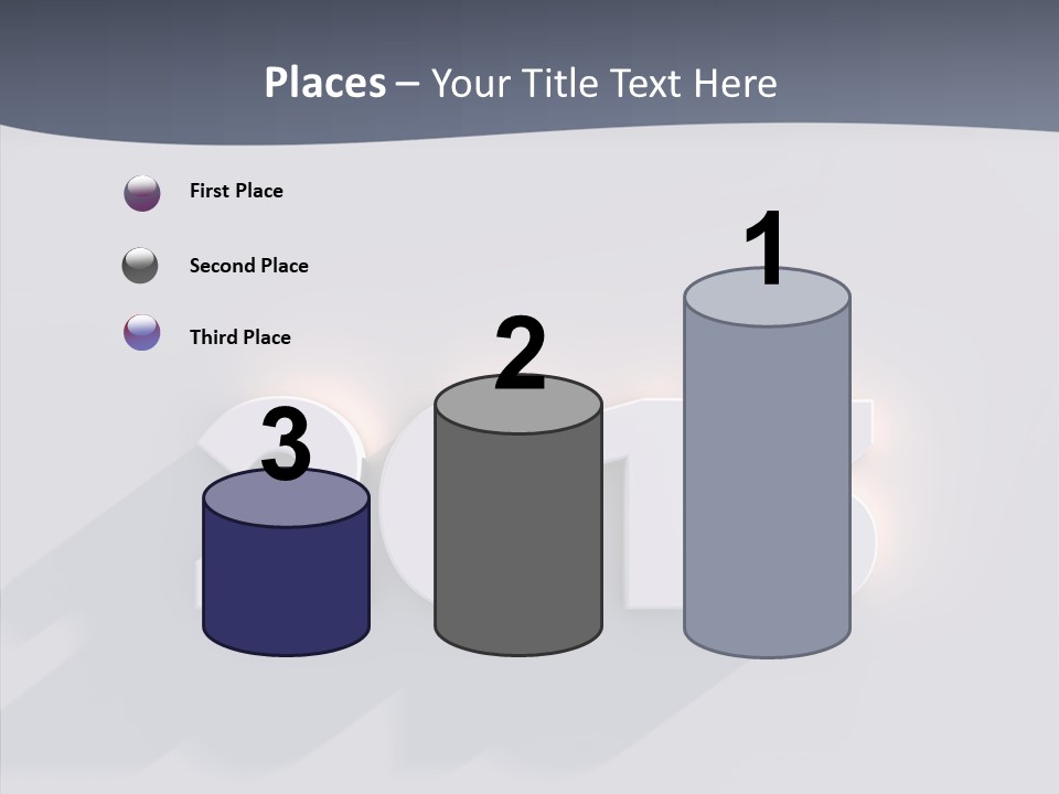 Textfreiraum Jahr Jahreszahl PowerPoint Template