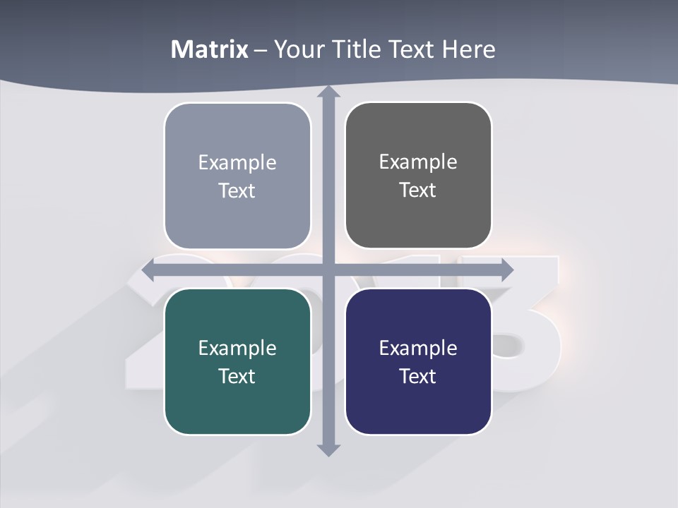 Textfreiraum Jahr Jahreszahl PowerPoint Template