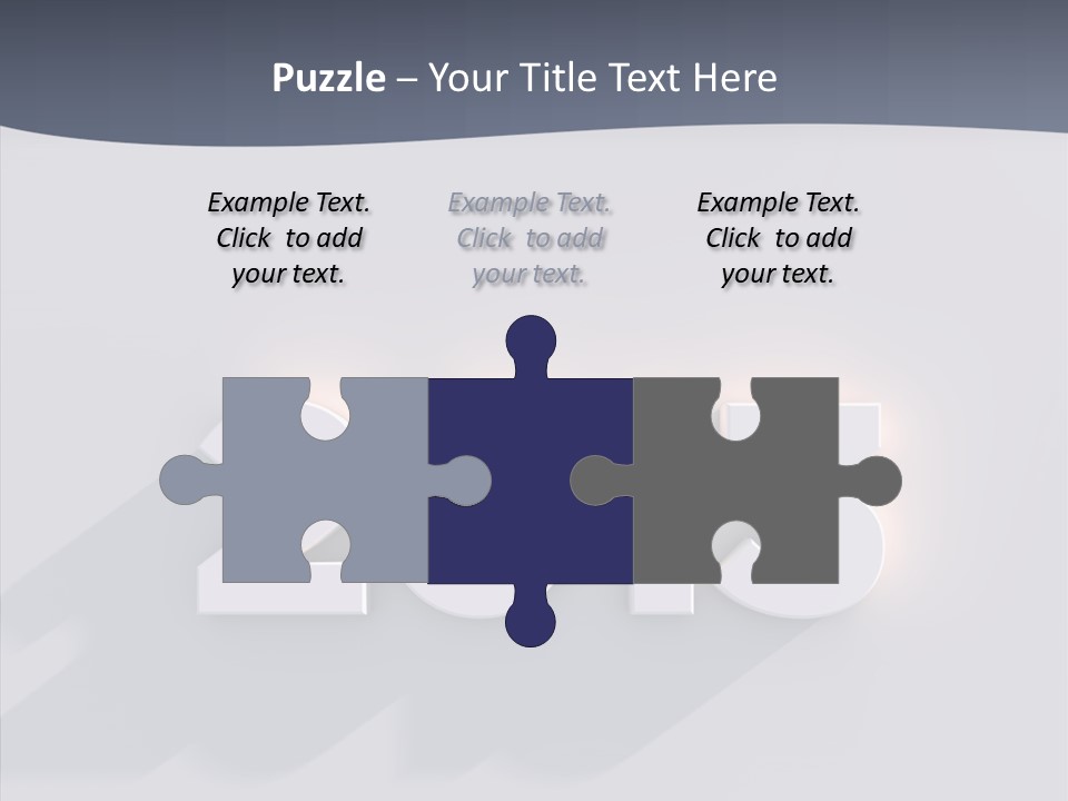 Textfreiraum Jahr Jahreszahl PowerPoint Template