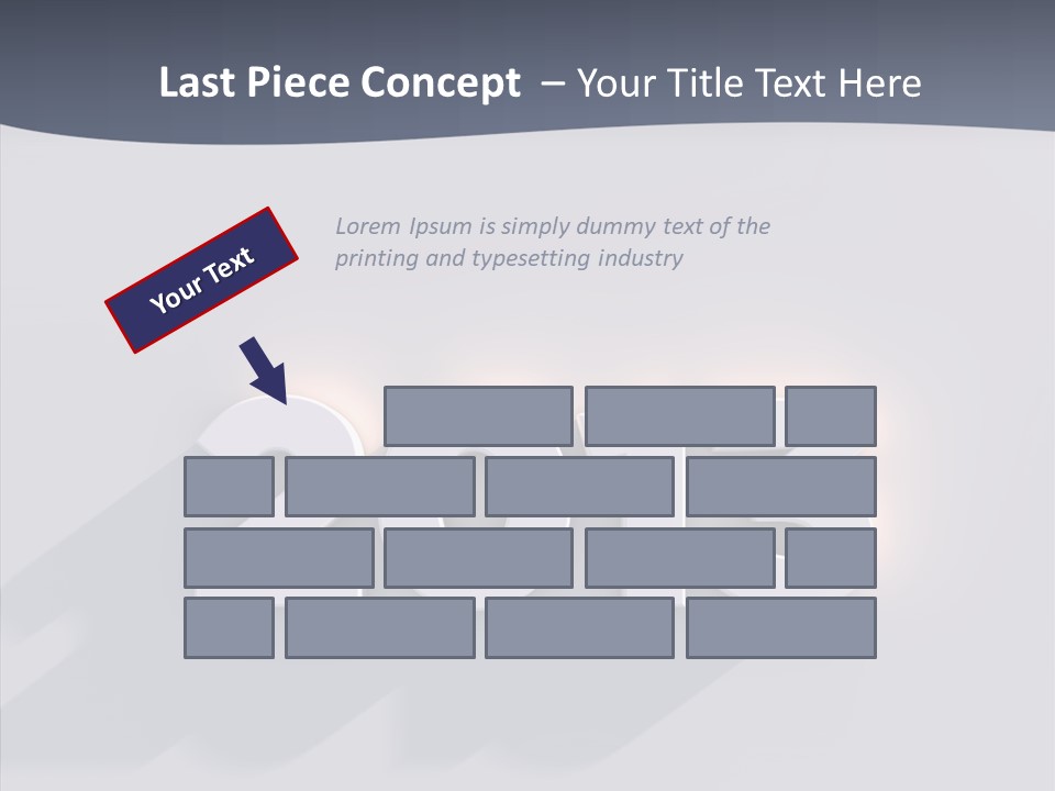 Textfreiraum Jahr Jahreszahl PowerPoint Template