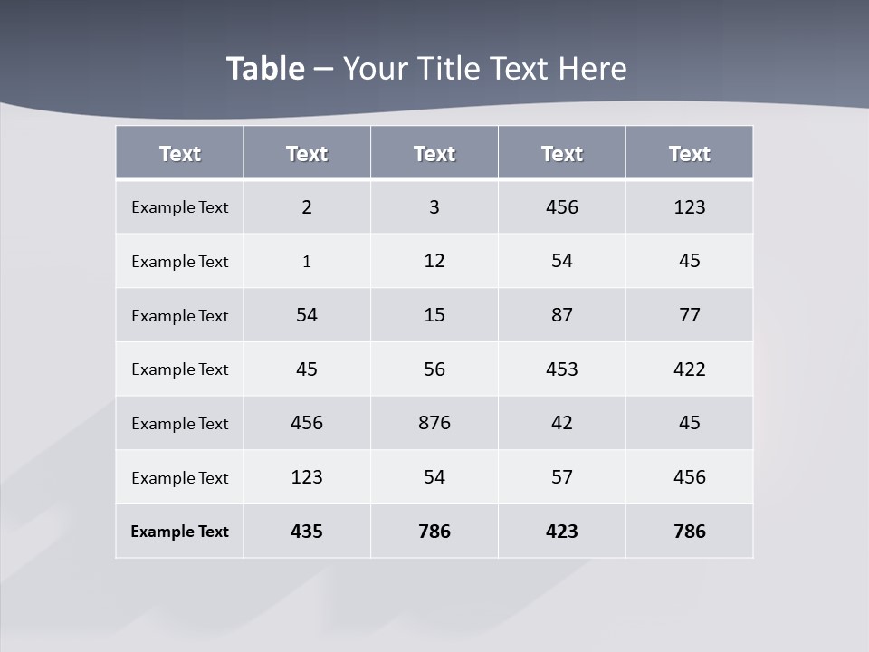 Textfreiraum Jahr Jahreszahl PowerPoint Template