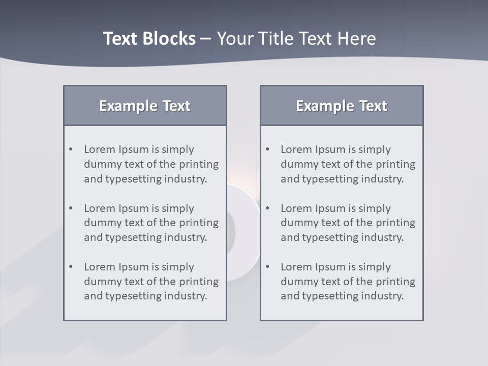 Textfreiraum Jahr Jahreszahl PowerPoint Template