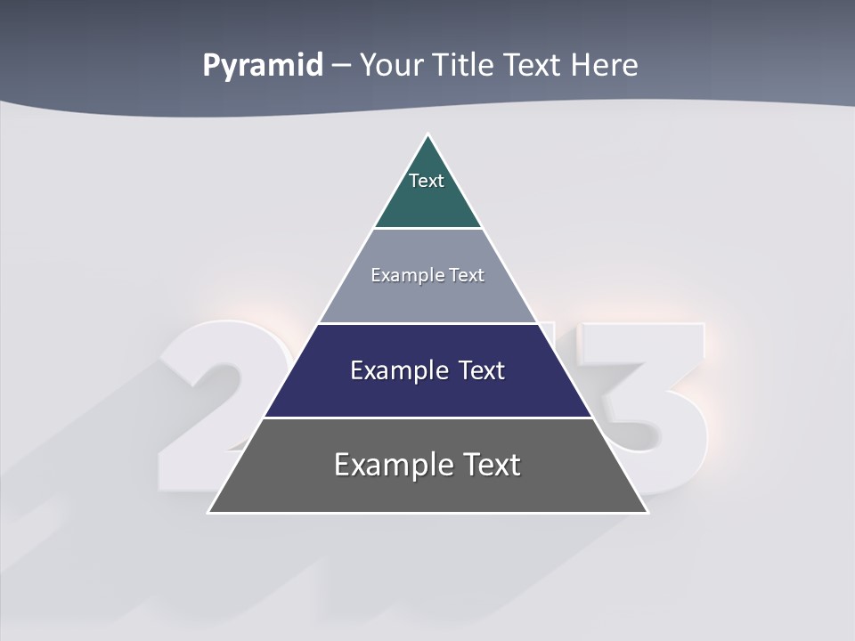 Textfreiraum Jahr Jahreszahl PowerPoint Template