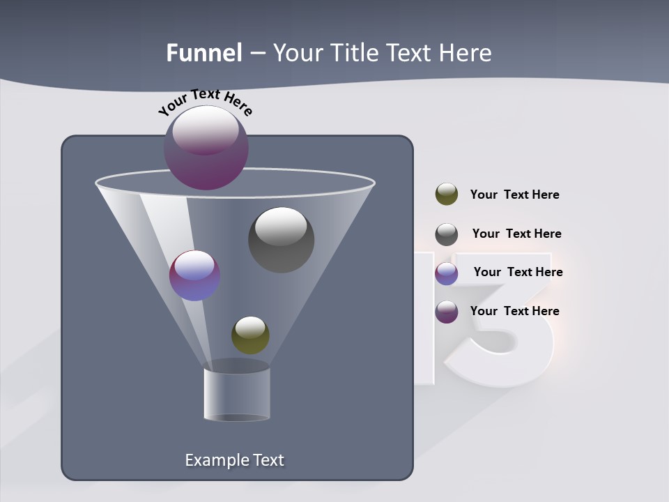 Textfreiraum Jahr Jahreszahl PowerPoint Template