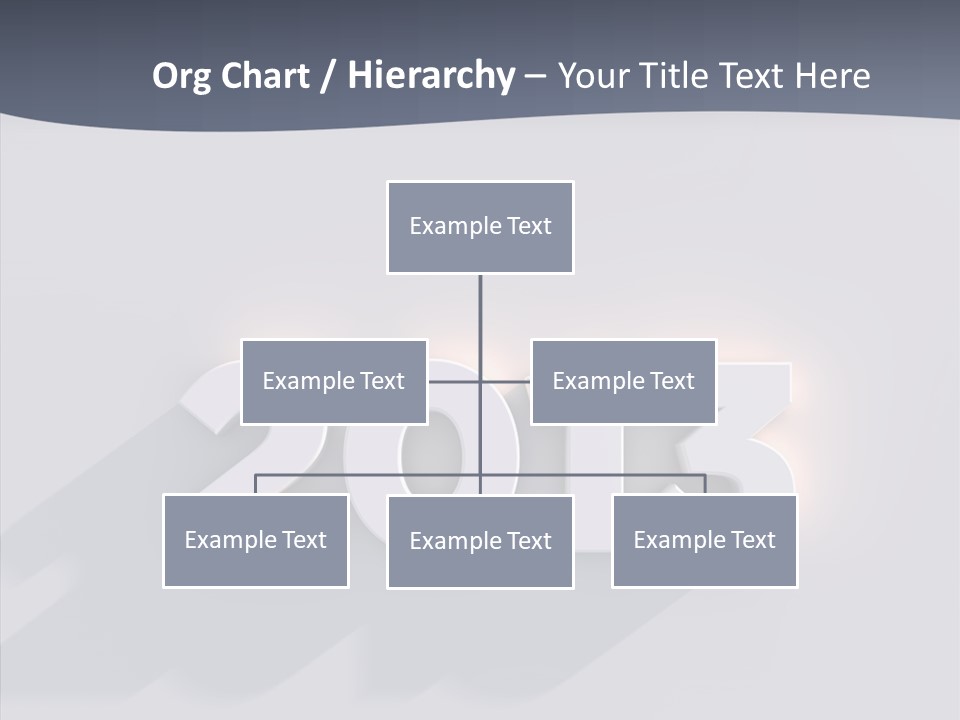 Textfreiraum Jahr Jahreszahl PowerPoint Template