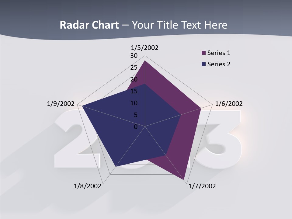Textfreiraum Jahr Jahreszahl PowerPoint Template