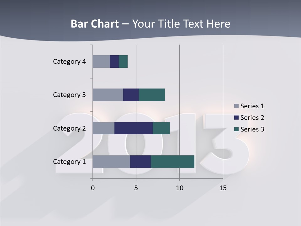 Textfreiraum Jahr Jahreszahl PowerPoint Template