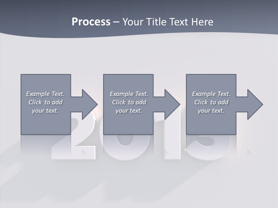 Textfreiraum Jahr Jahreszahl PowerPoint Template