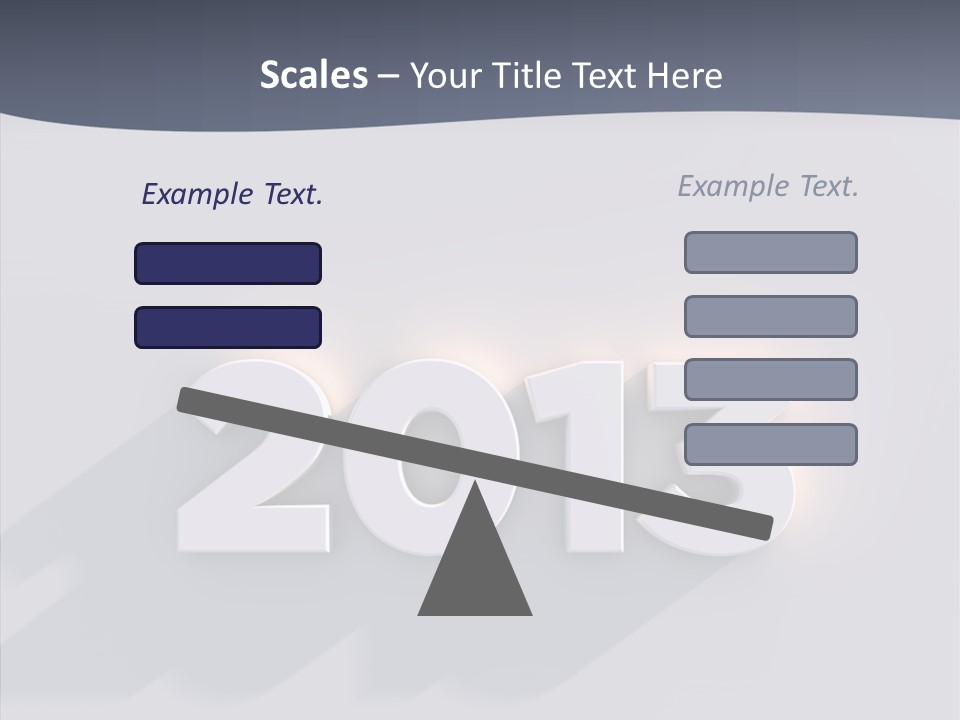 Textfreiraum Jahr Jahreszahl PowerPoint Template