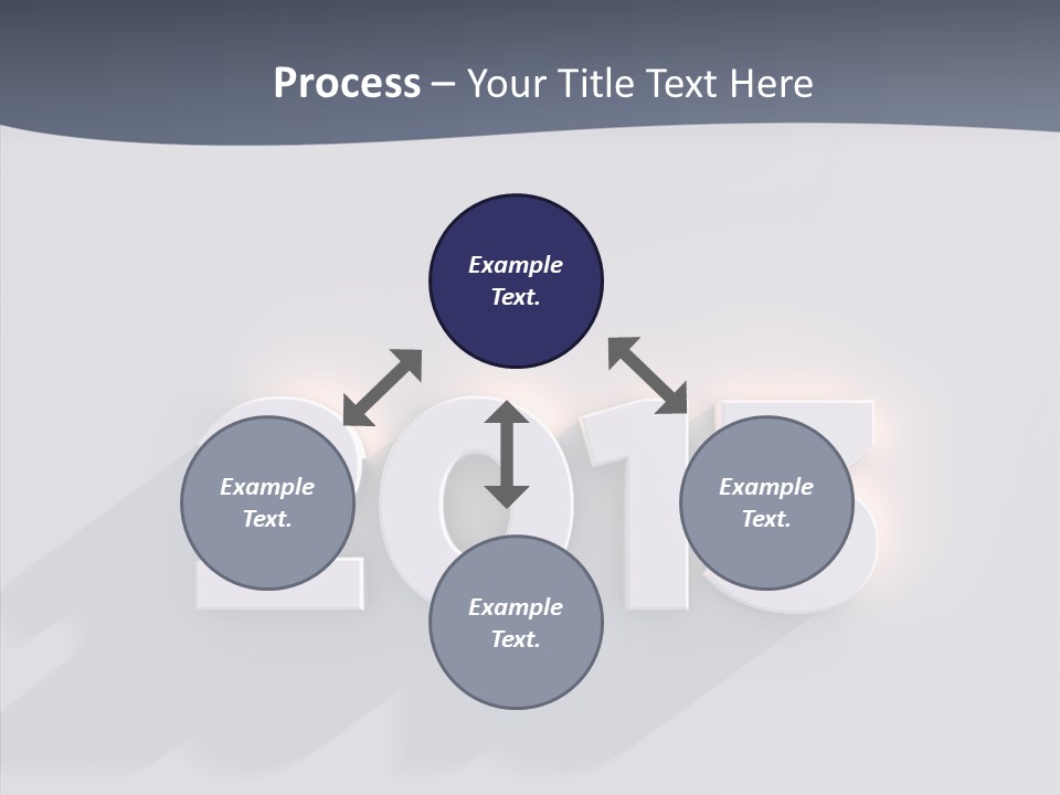 Textfreiraum Jahr Jahreszahl PowerPoint Template