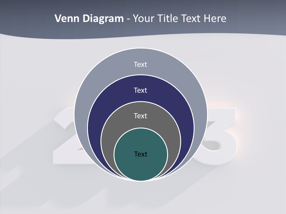 Textfreiraum Jahr Jahreszahl PowerPoint Template