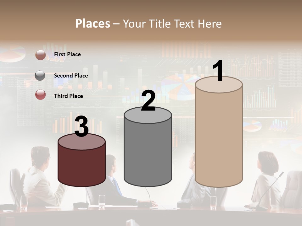 Discussion Analytics Mediascreen PowerPoint Template