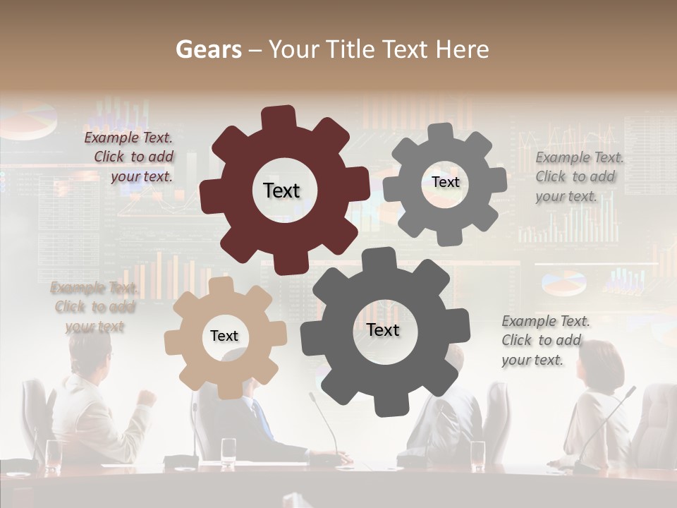 Discussion Analytics Mediascreen PowerPoint Template