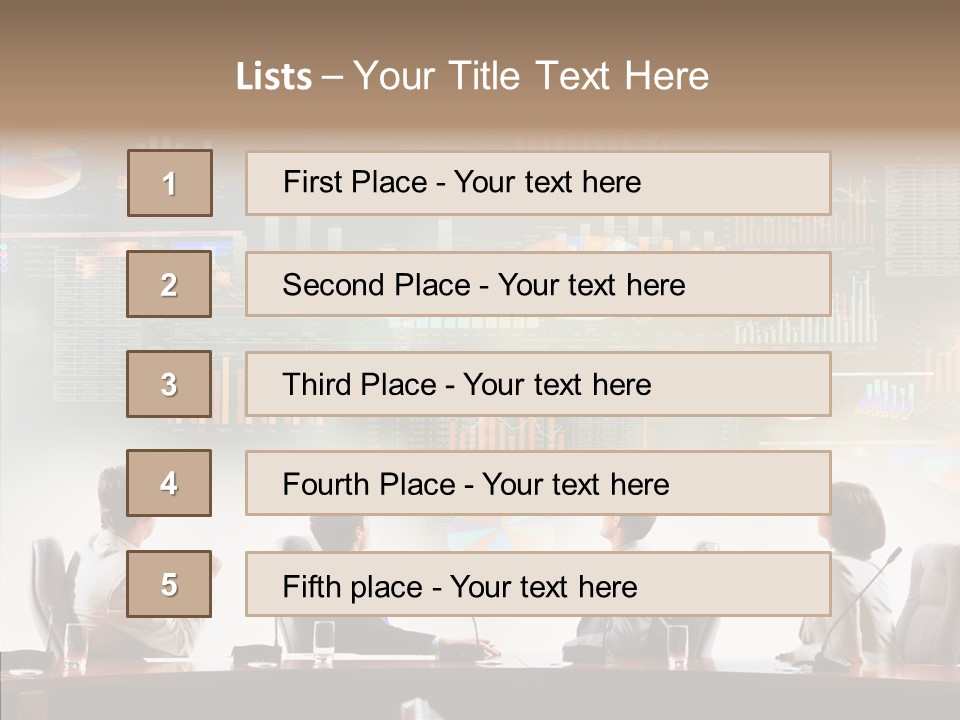 Discussion Analytics Mediascreen PowerPoint Template
