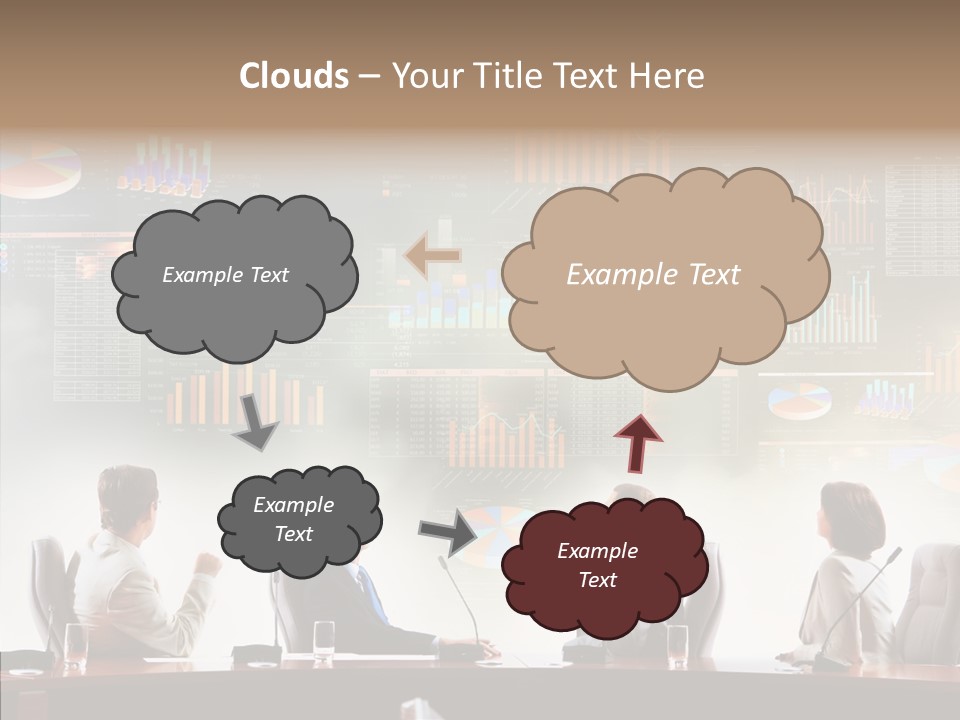 Discussion Analytics Mediascreen PowerPoint Template