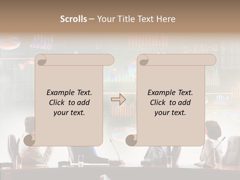Discussion Analytics Mediascreen PowerPoint Template