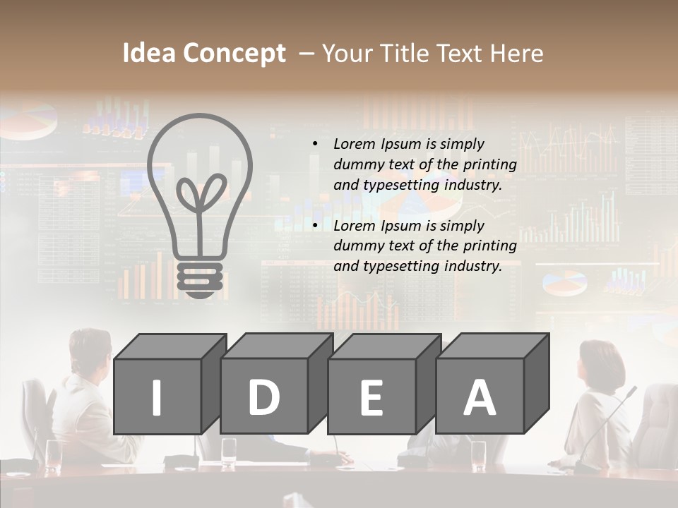 Discussion Analytics Mediascreen PowerPoint Template