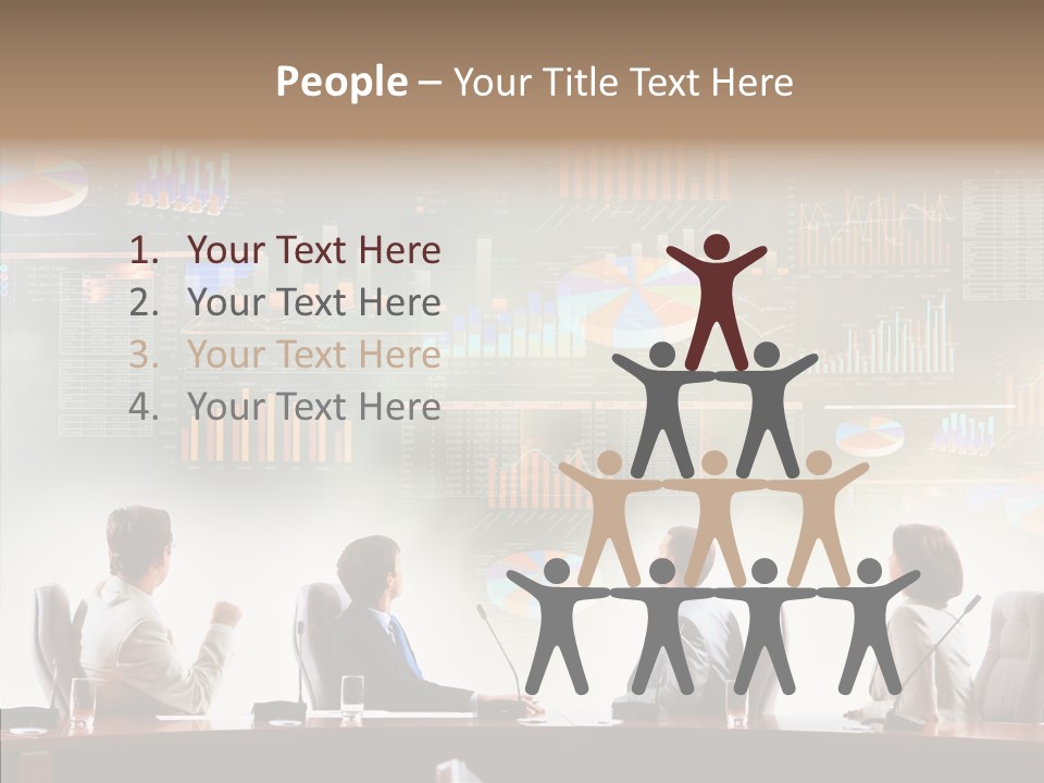 Discussion Analytics Mediascreen PowerPoint Template