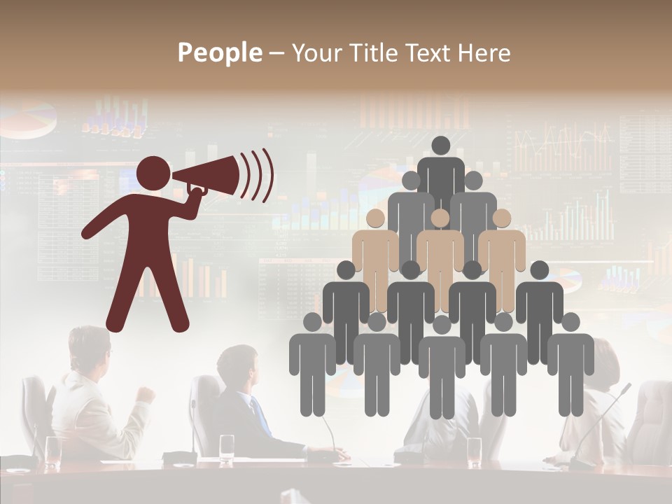 Discussion Analytics Mediascreen PowerPoint Template