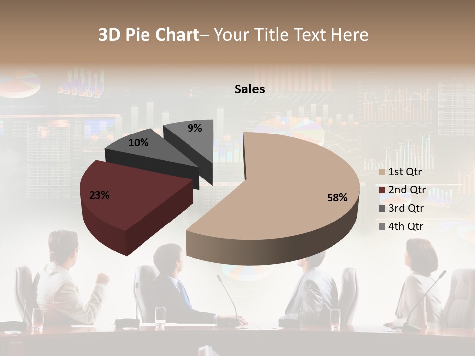 Discussion Analytics Mediascreen PowerPoint Template