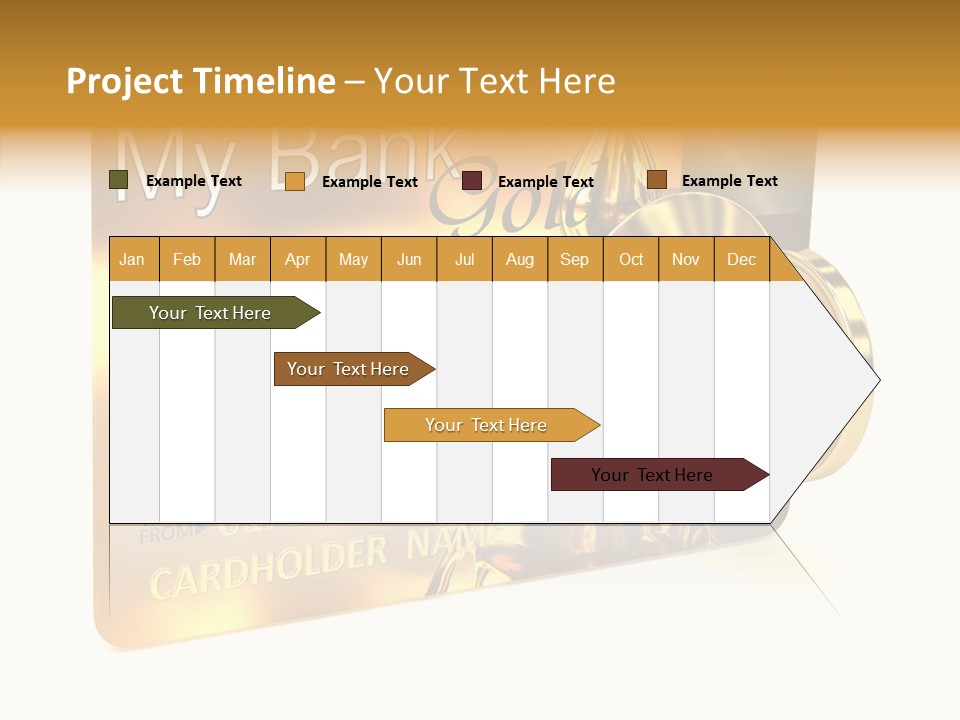Key Abstract Financial PowerPoint Template