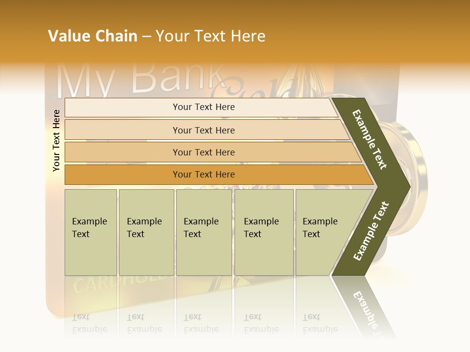 Key Abstract Financial PowerPoint Template