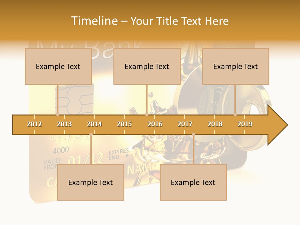 Key Abstract Financial PowerPoint Template