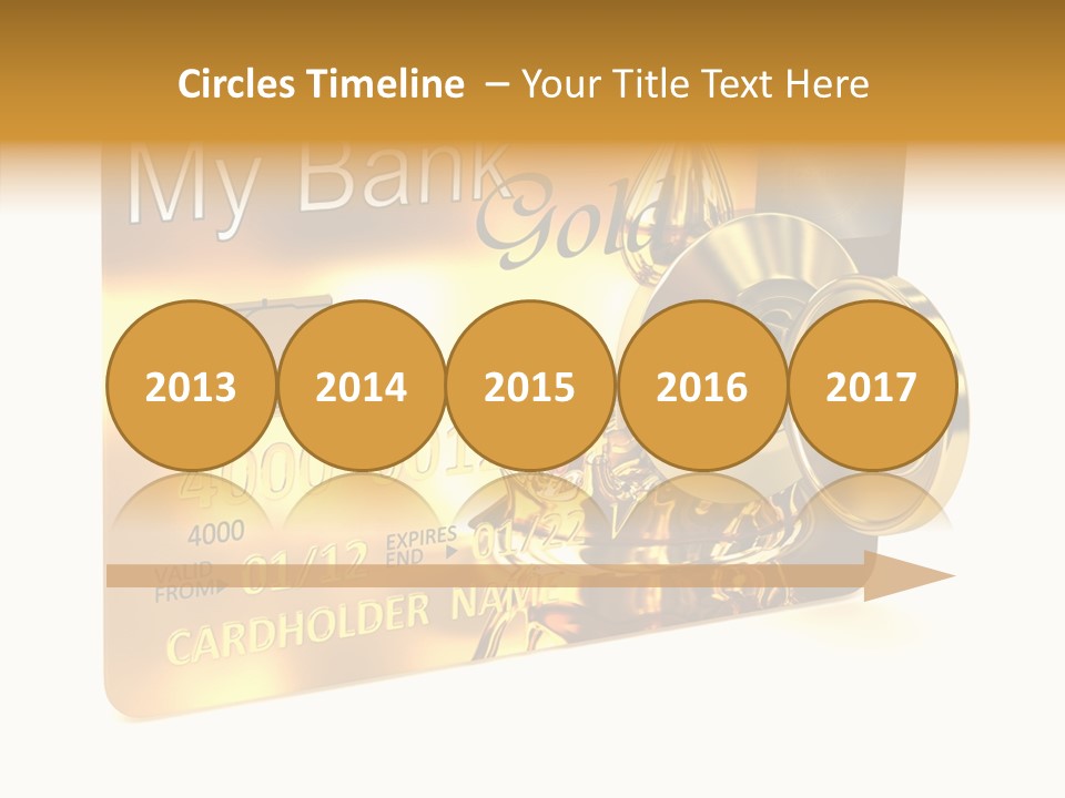 Key Abstract Financial PowerPoint Template