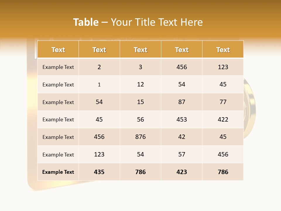 Key Abstract Financial PowerPoint Template