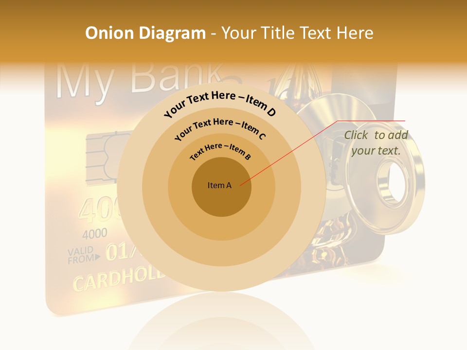 Key Abstract Financial PowerPoint Template