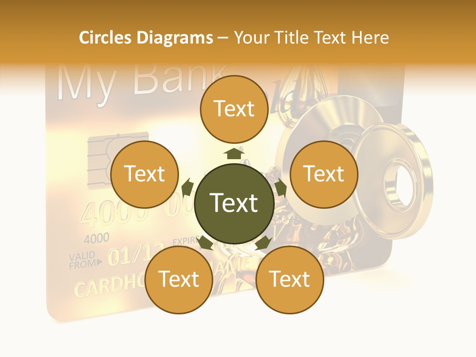Key Abstract Financial PowerPoint Template