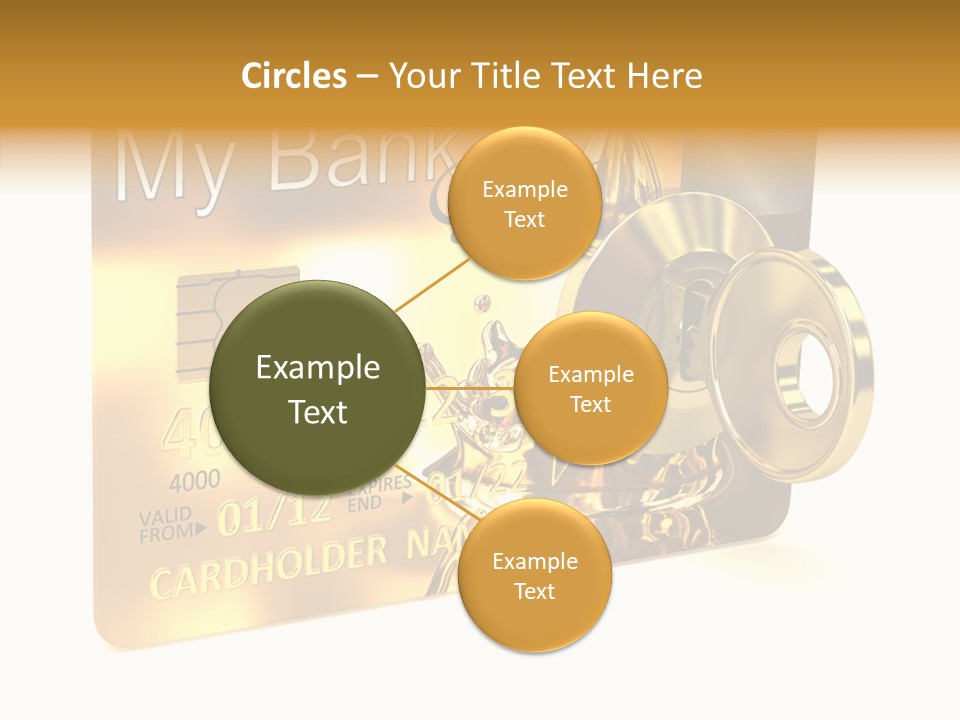 Key Abstract Financial PowerPoint Template