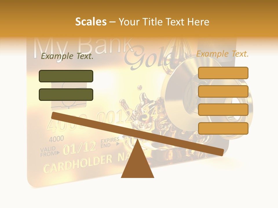 Key Abstract Financial PowerPoint Template