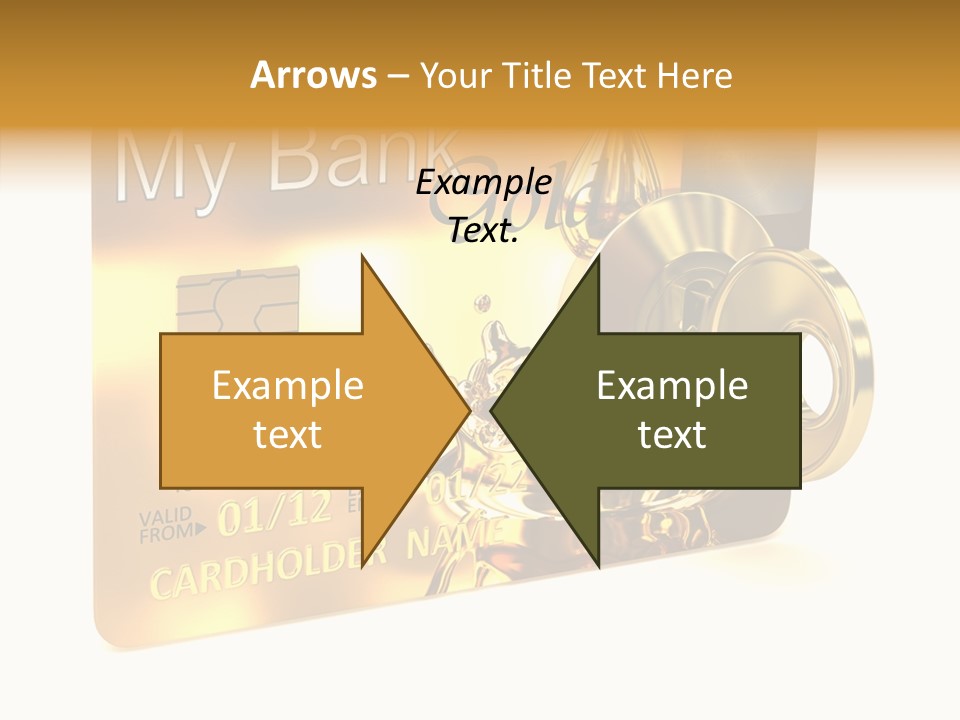 Key Abstract Financial PowerPoint Template