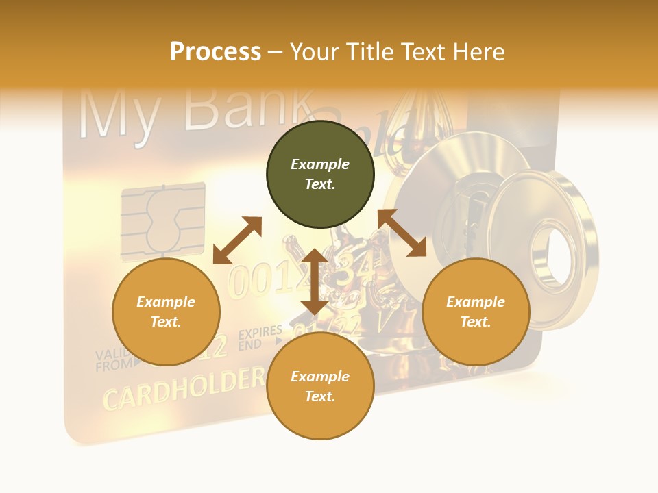Key Abstract Financial PowerPoint Template
