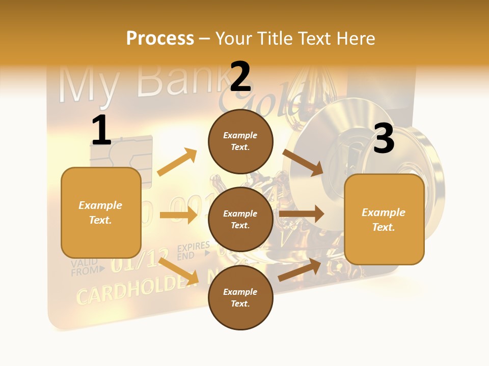 Key Abstract Financial PowerPoint Template