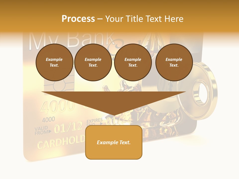 Key Abstract Financial PowerPoint Template