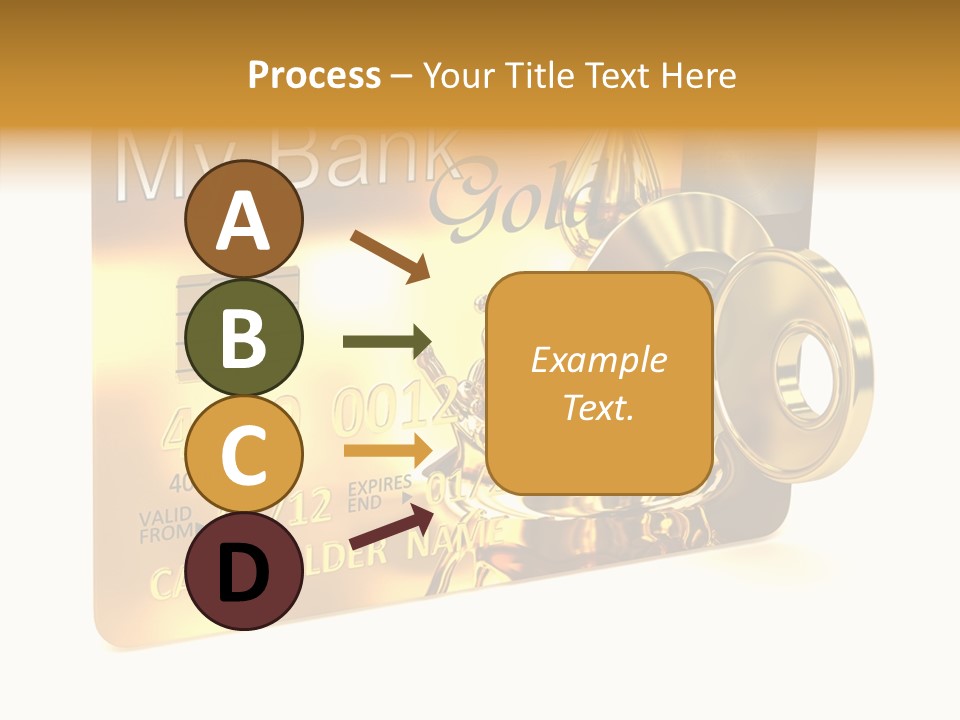 Key Abstract Financial PowerPoint Template