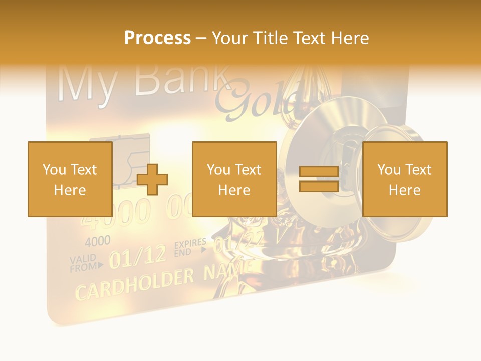 Key Abstract Financial PowerPoint Template